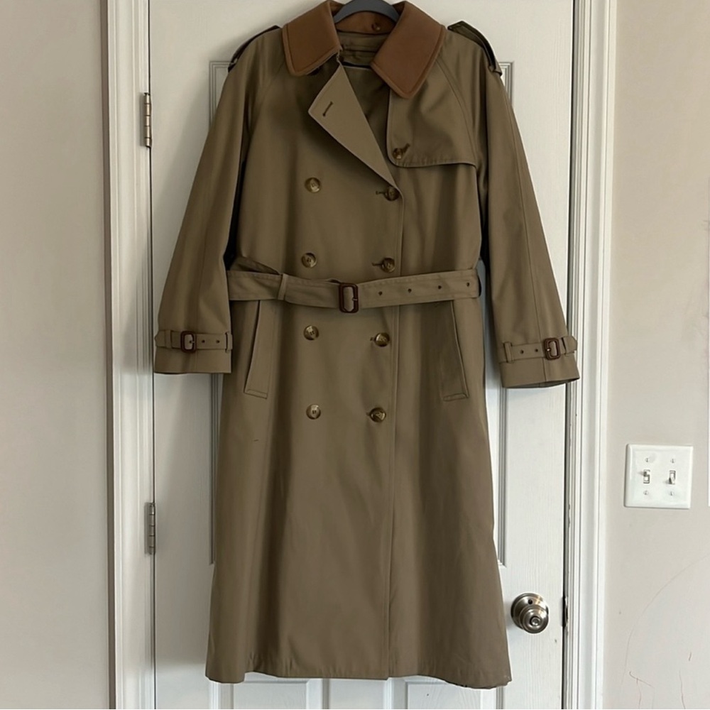 Brooks Brothers women's 12R vintage trench coat